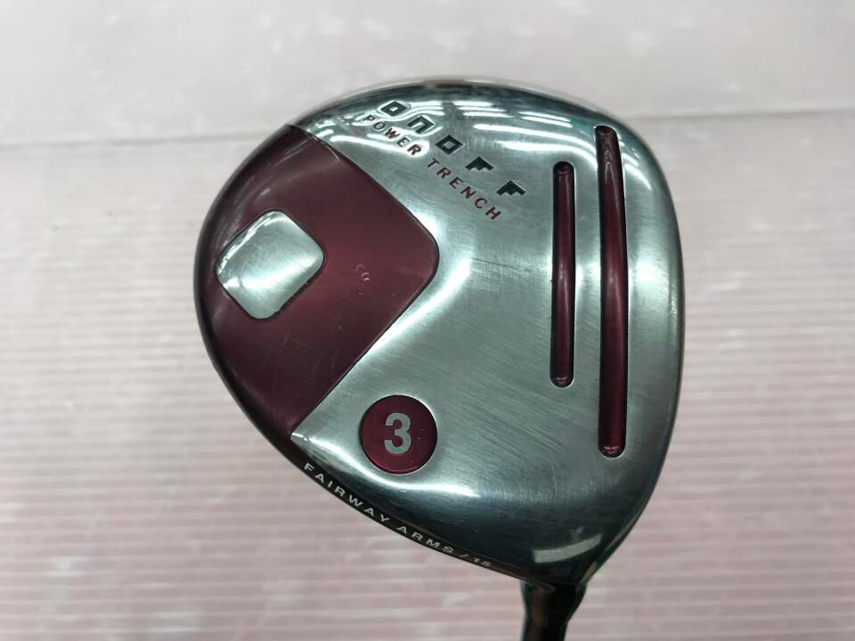 グローブライド　ONOFF FAIRWAY ARMS AKA 2016　15度　SMOOTH KICK MP-516F　Sフレックス　フェアウェイウッド　中古【最短即日発送】