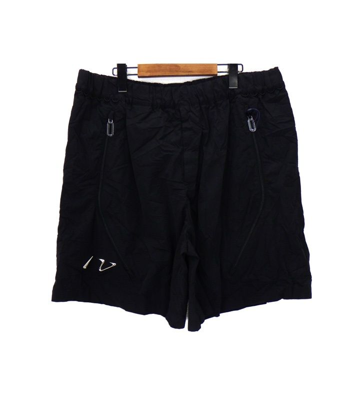 ルイヴィトン LOUIS VUITTON 21SS 【 RM211M RAT HKP09W 】 LV装飾 ナイロン ショーツ ハーフ パンツ 50019