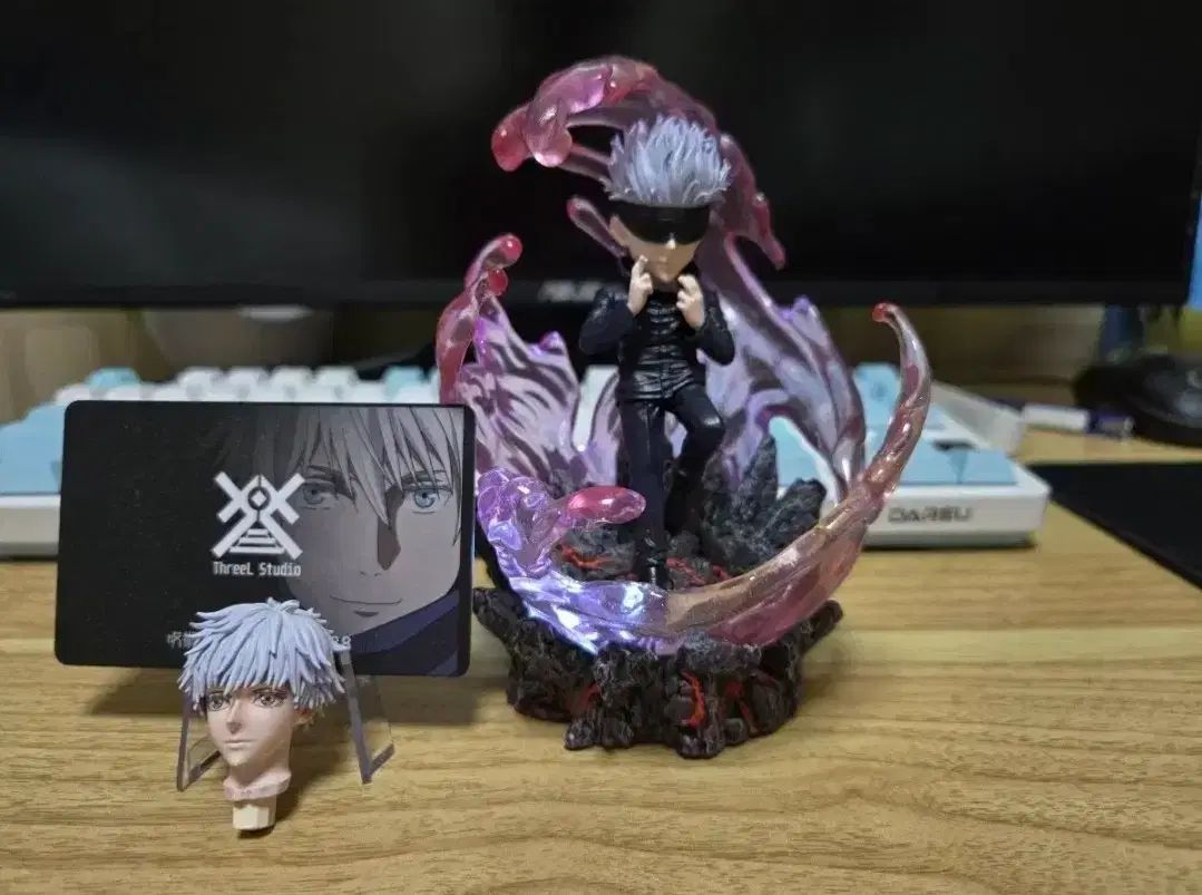three 五条 呪術廻戦 レジン フィギュア