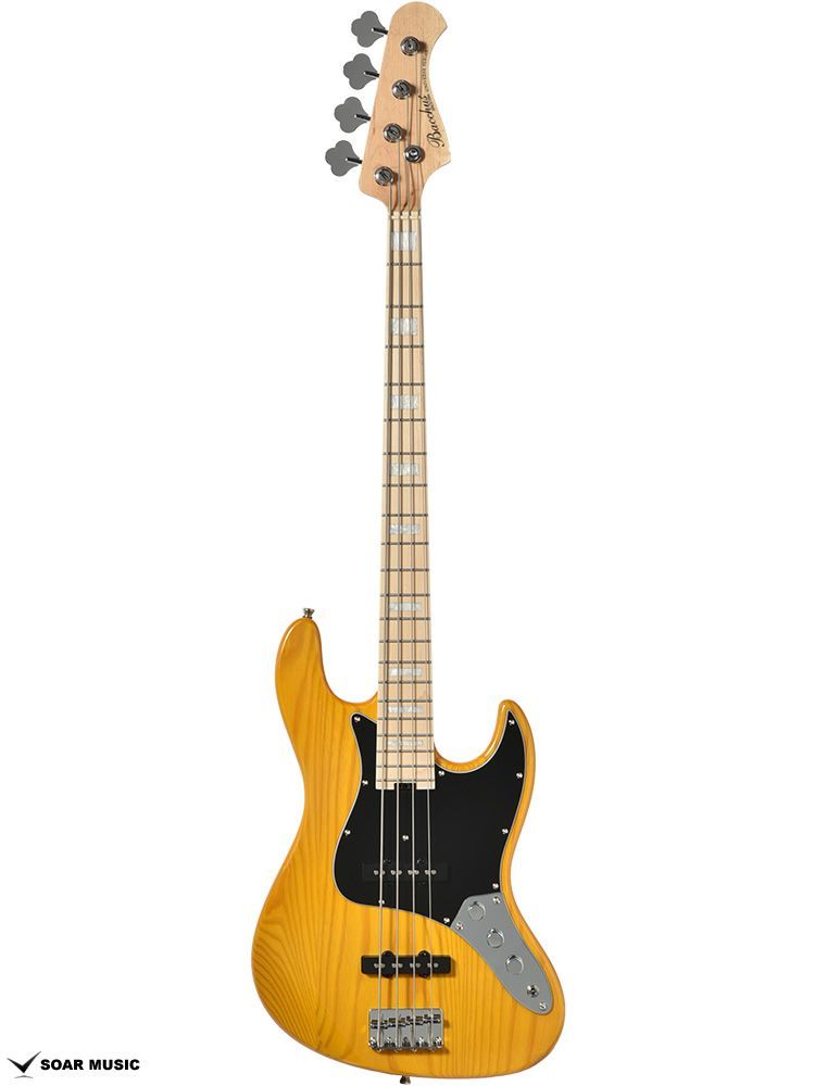 Bacchus バッカス WJB-750M-ASH ANA (アンバーナチュラル) アッシュボデイ メイプル指板 Universe Series ユニバースシリーズ ジャズベース エレキベース