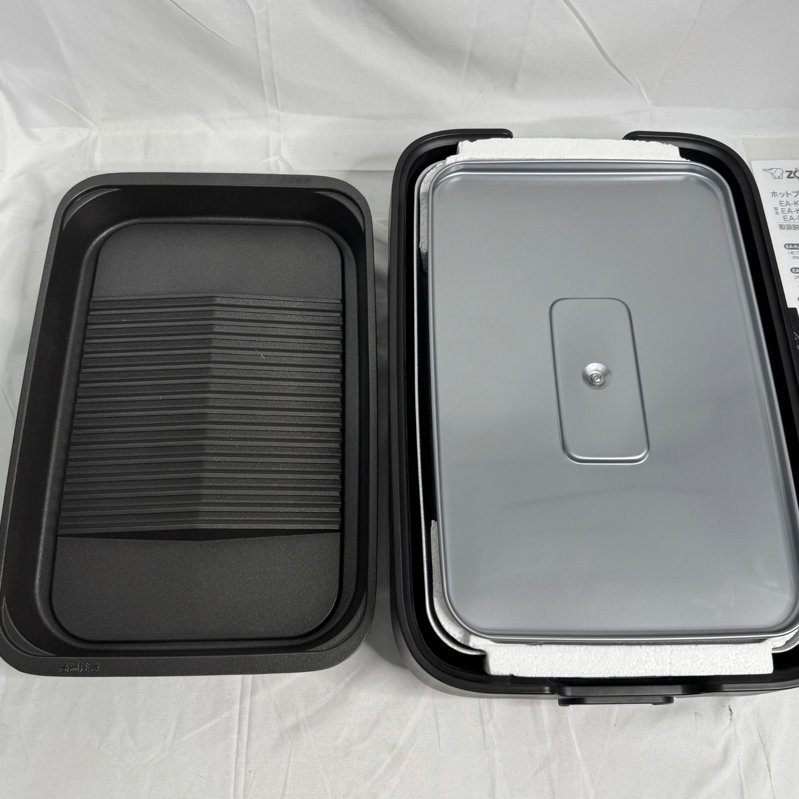 未使用 傷あり 象印 ZOJIRUSHI ホットプレート やきやき EA-KJ30-BA