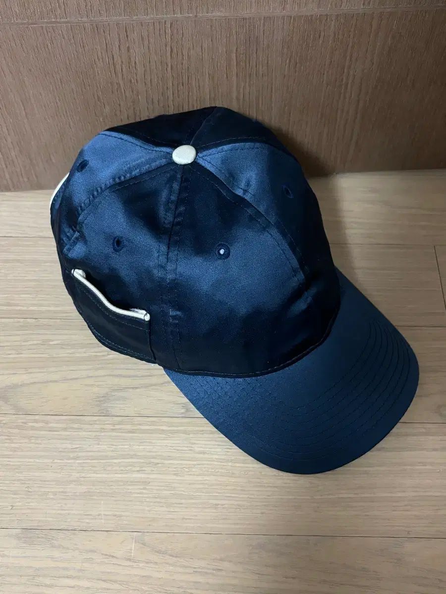 NEW ERA ニューエラ ネイビー シルク ベースボールキャップ 帽子