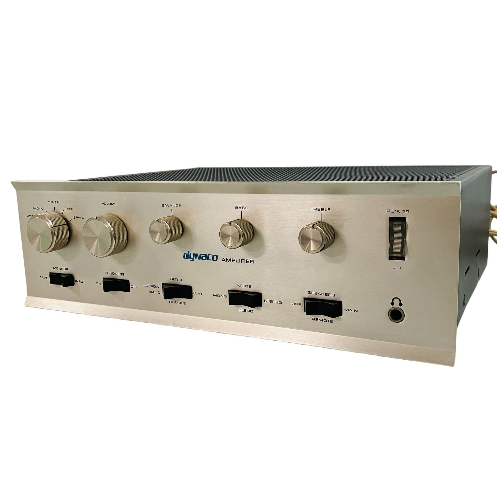 DYNACO SCA-80 ダイナコ プリメインアンプ ビンテージオーディオ 通電確認済 レストアベース 現状渡し ジャンク C11146869