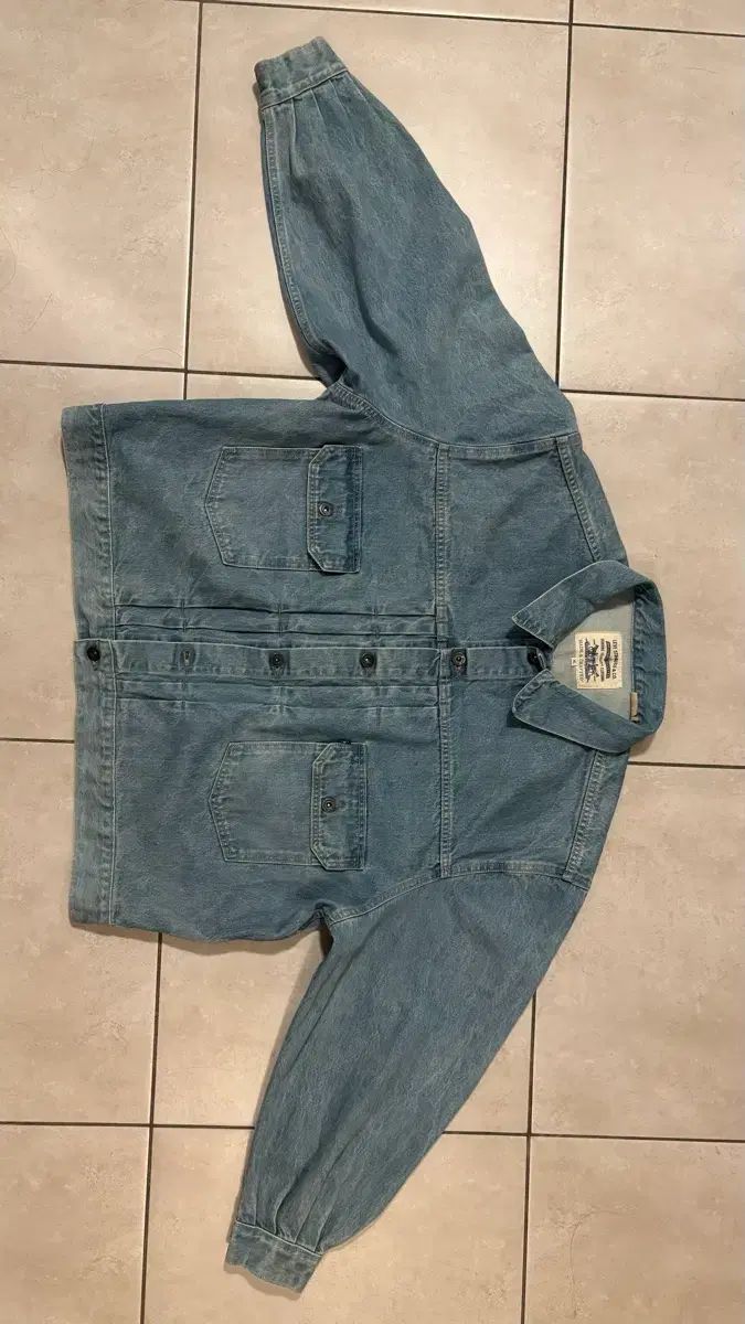 リーバイス ブルー デニムジャケット XL