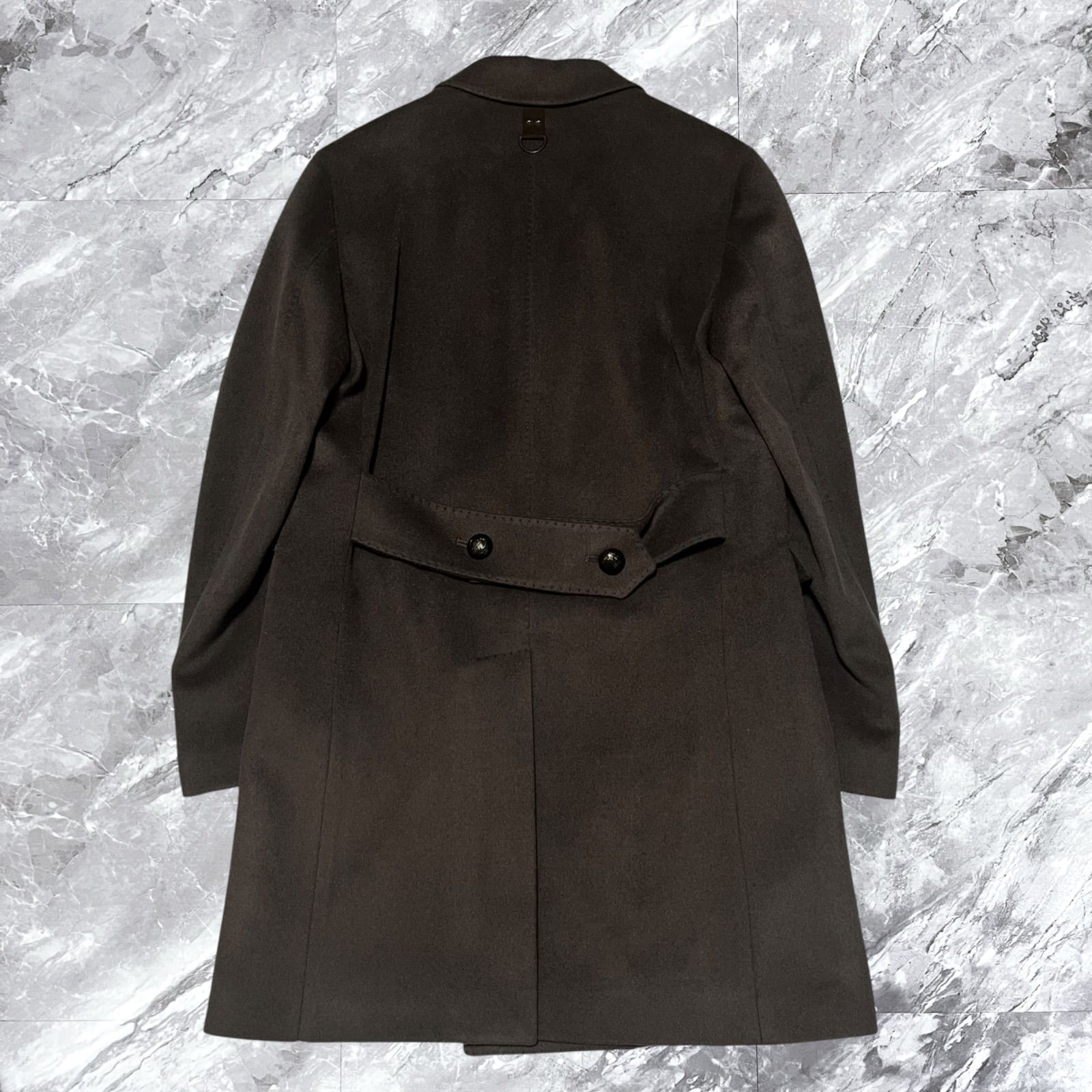 大きいサイズ Corneliani コルネリアーニ チェスターコート ダブル