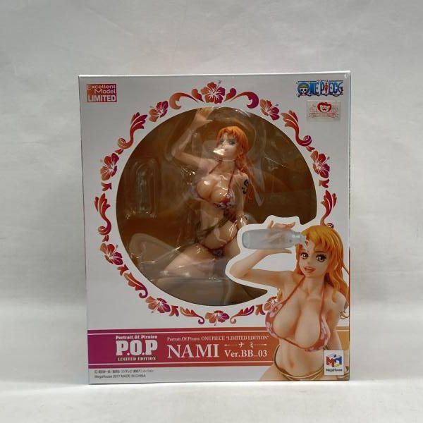 【中古】メガハウス Portrait.Of.Pirates LIMITED EDITION ナミVer.BB_03 1/8 開封品 ワンピース[97]
