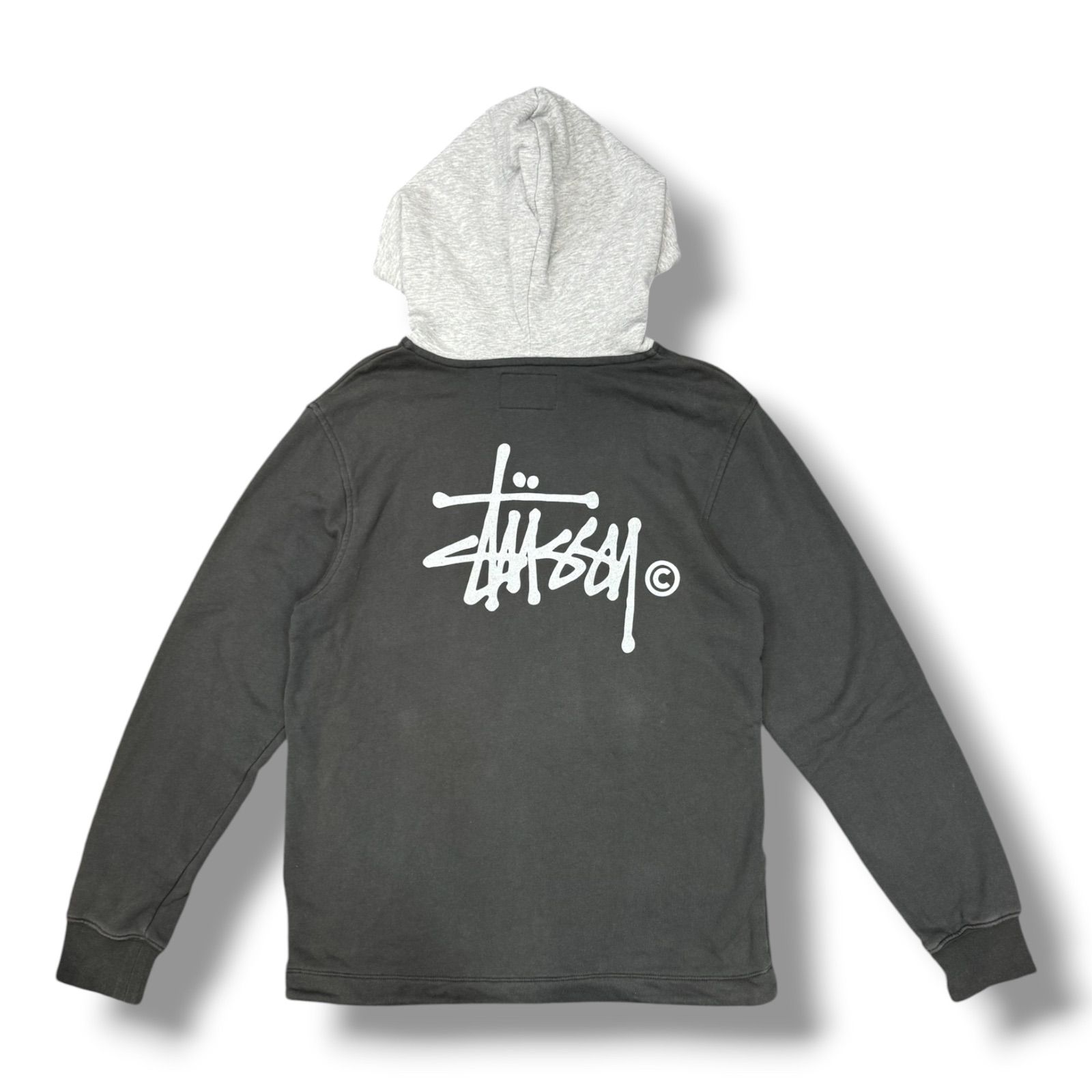 Stussy Two Tone Pullover Hoodie 2トーンプルオーバー パーカー