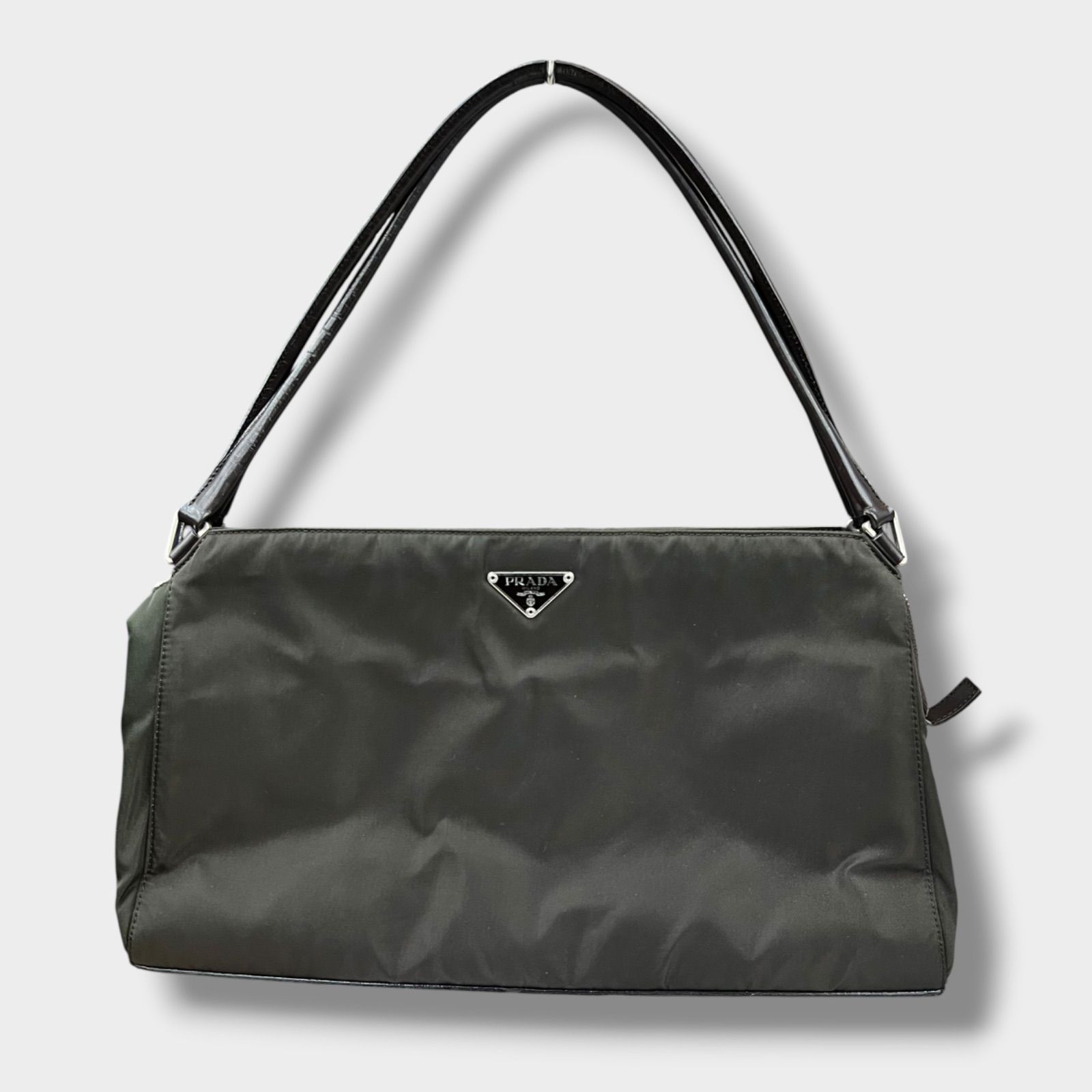 PRADA プラダ ナイロン ワンショルダーバッグ 三角ロゴプレート 
