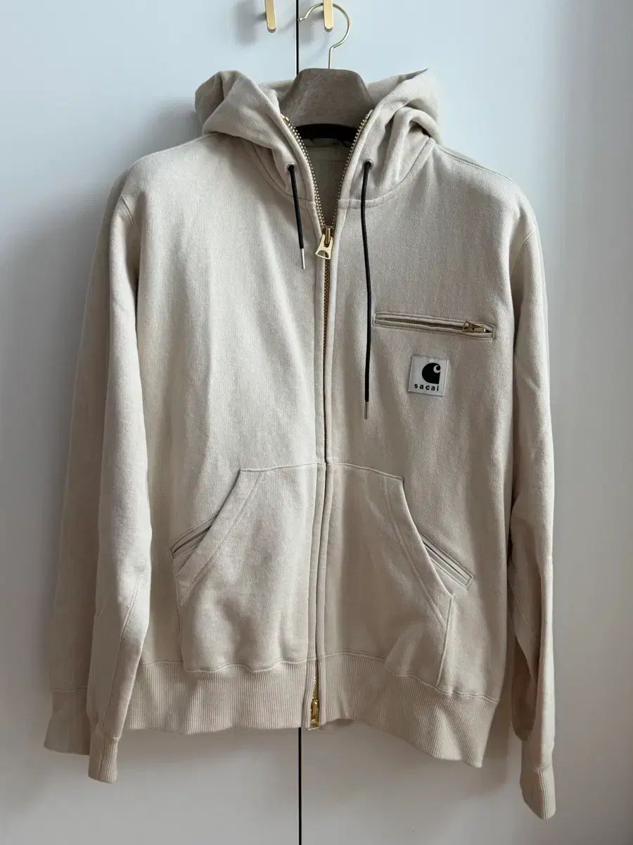 サカイ カーハート (Sacai Carhartt) コラボ ジップアップ フーディー