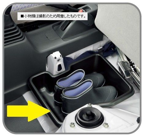 HONDA (ホンダ) 純正部品 ACTY TRUCK アクティトラック【HA8 HA9】 助手席下収納ケース[08U44-TP8-000]ts