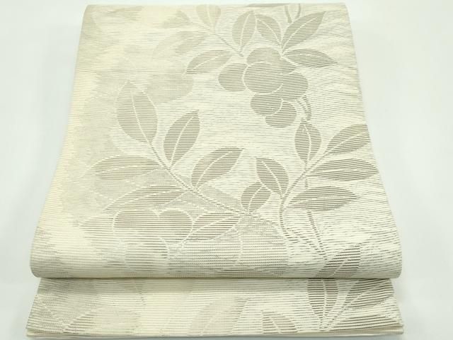 平和屋着物＊夏物　六通柄袋帯　南天文　銀糸　正絹　逸品　CABF4631rv 20,020円