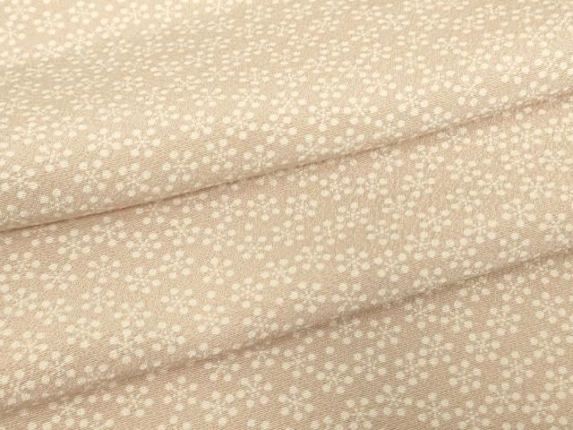 平和屋着物▽江戸小紋　単衣　小花文　正絹　逸品　DABE4486az