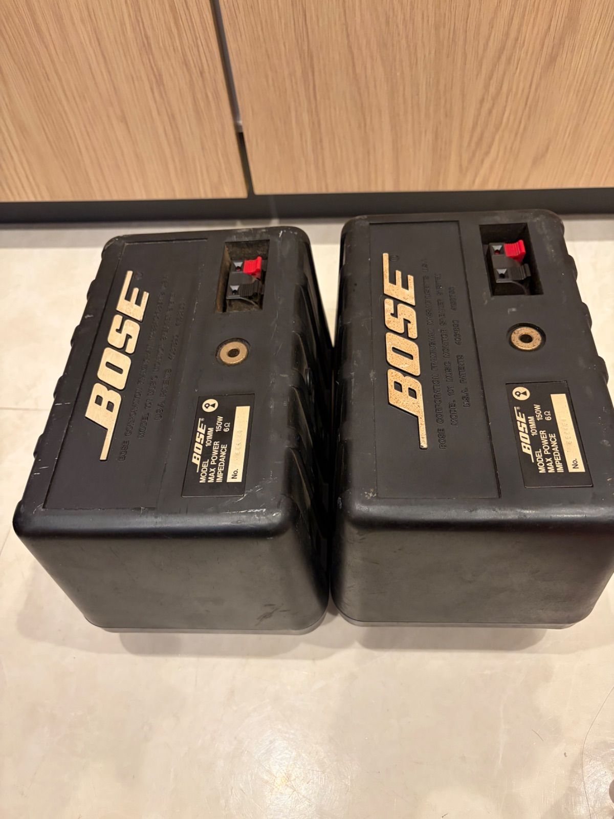 オーディオ機器 BOSE 101MMG パッシブスピーカー