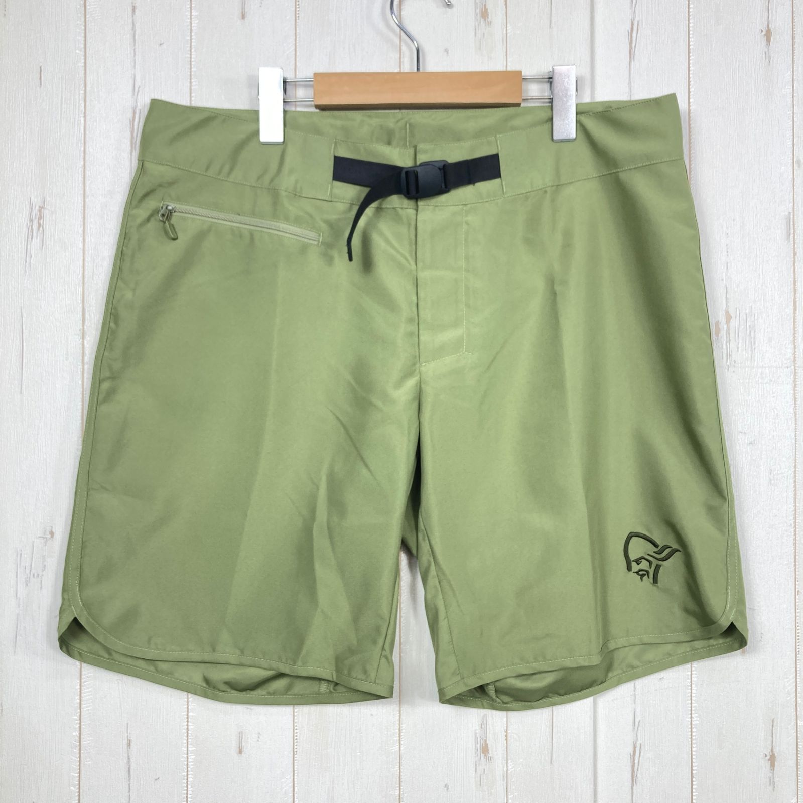 ✉️Men's M グリーン系 Norrona ( ノローナ ) フェムンド サイレント グリッド ショーツ Femund Silent Grid Shorts 2718-25 3006 Loden Green z00058272 3006