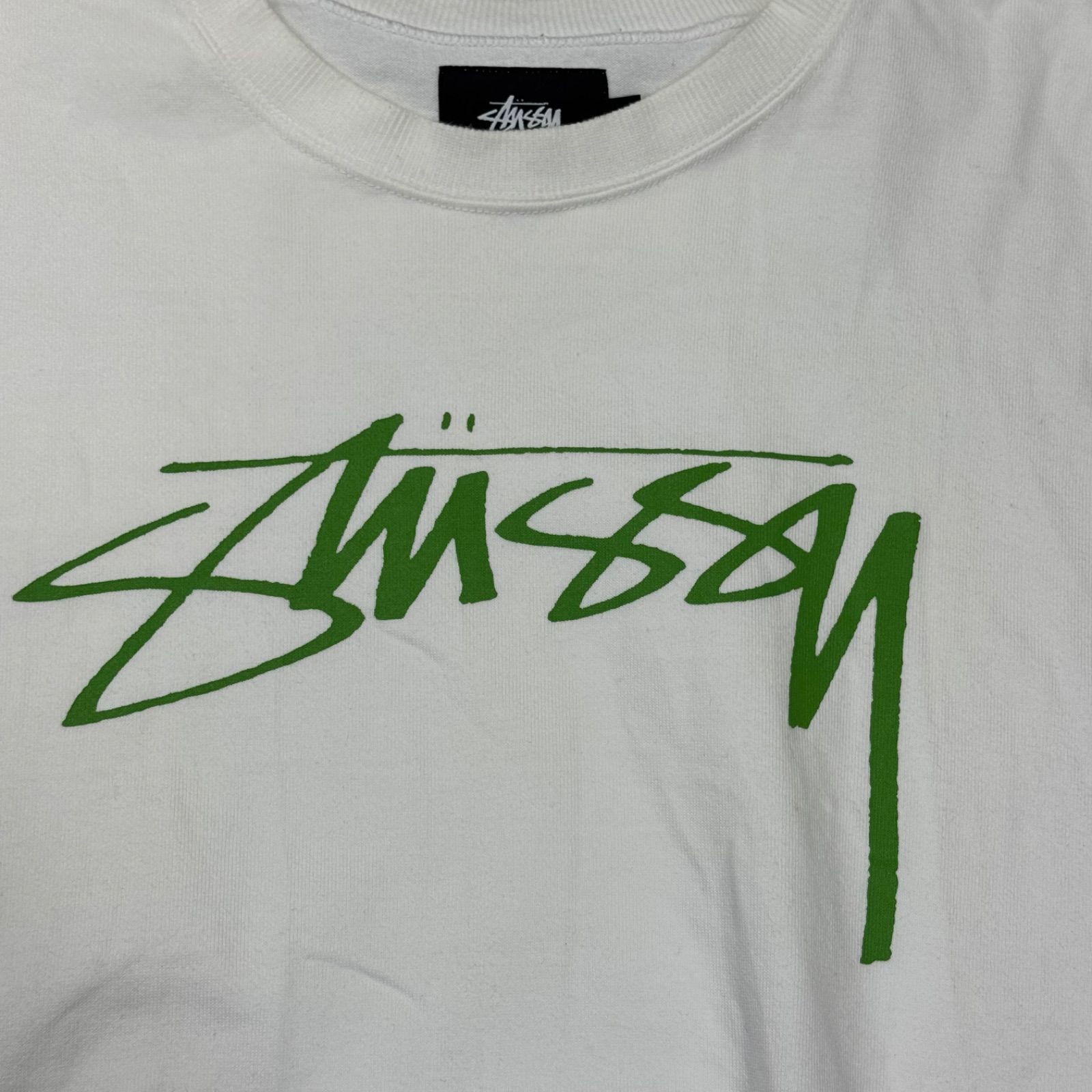 Stussy オーバーサイズロゴプリントスウェット トレーナー ドルマン 