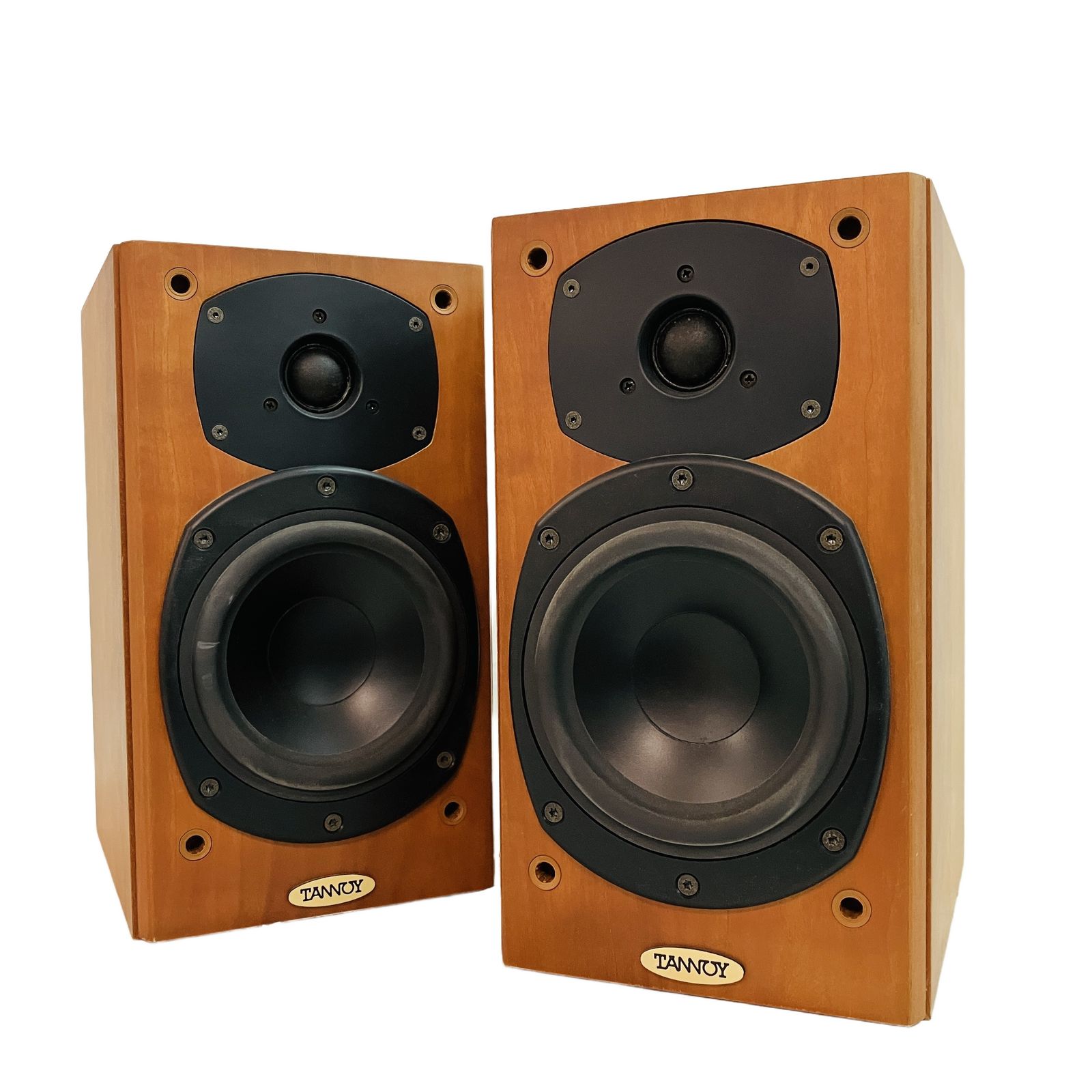 TANNOY revolution r1 スピーカー ペアセット ステレオ 2ウェイ バスレフ型 8Ω タンノイ 音響機材 オーディオ 中古 C11204540