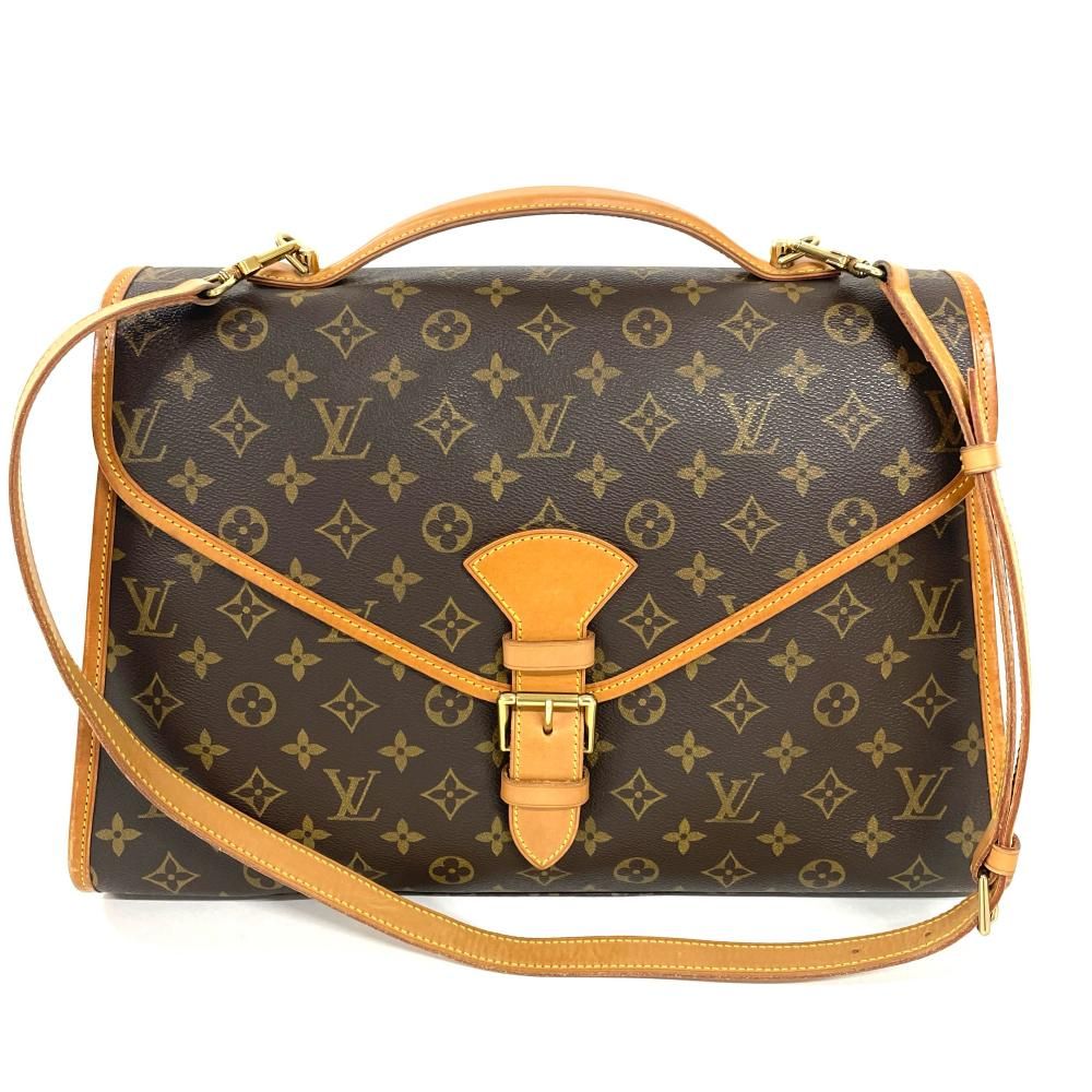 ルイヴィトン LOUIS VUITTON ビバリー ハンドバッグ 2WAY モノグラム キャンバス M51121 ブラウン【中古】