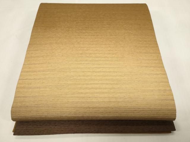 平和屋着物●太鼓柄袋帯　霞文　正絹　逸品　未使用　CABG3104dy