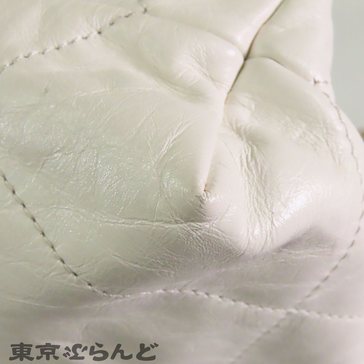 シャネル CHANEL シャネル22 スモール ハンドバッグ AS3260 ホワイト 