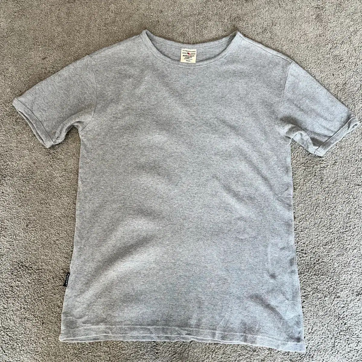 アヴィレックス USA グレー ゴージ 半袖Tシャツ M