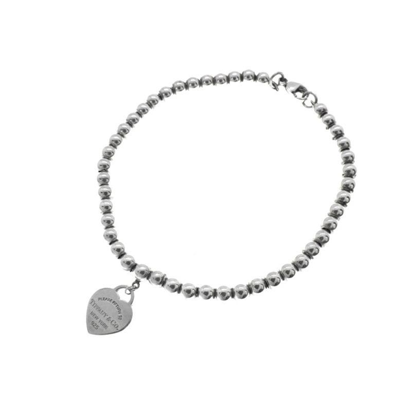 ★Tiffany＆Co. シルバーブレスレット ハート★ティファニー ティファニー TIFFANY&Co 【 リターントゥティファニー 】 ハート