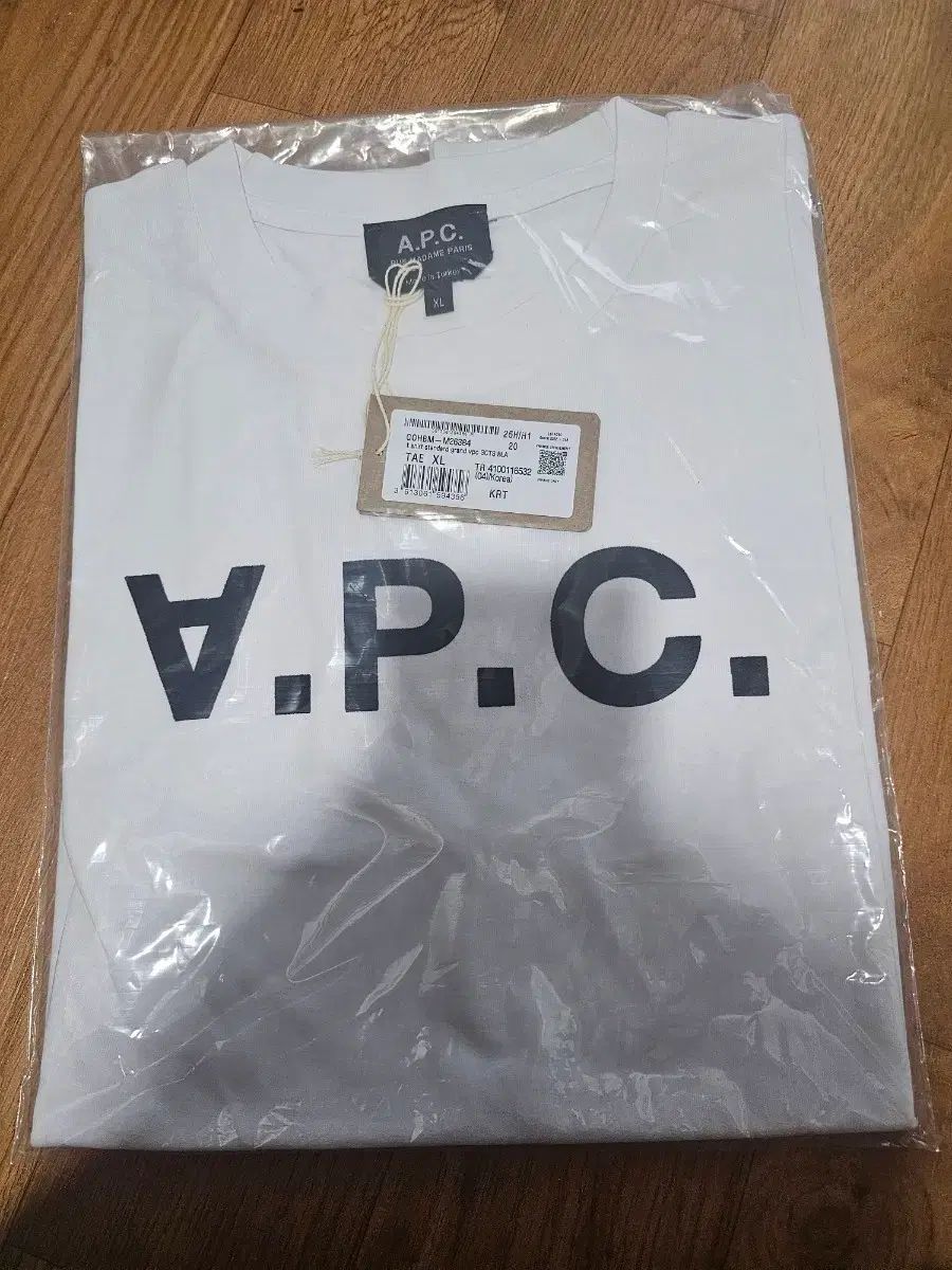 A.P.C. アーペーセー 半袖Tシャツ 白 XL
