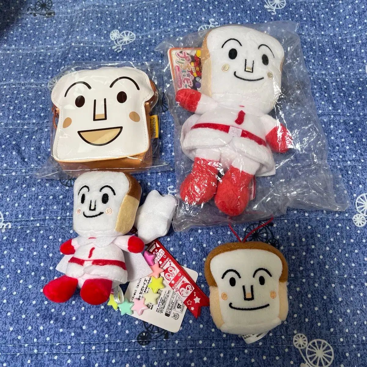アンパンマン キルティングバッグマン コインケース マスコット ぬいぐるみ フェイス キーホルダー まとめ セット 5,878円