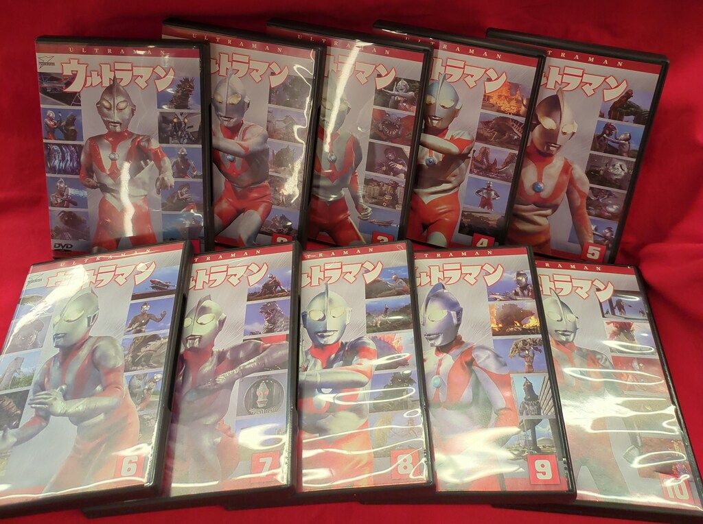 特撮DVD 通常)ウルトラマン/ウルトラ1800 全10巻 セット