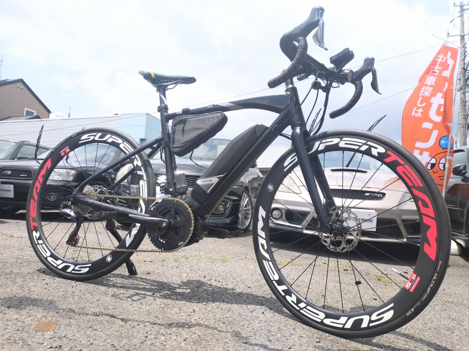 ☆YAMAHA YPJ-ER☆ULTEGRA アルテグラ Di2　ブレーキキャリパー　SUPERTEAMカーボンホイル他☆ノーマル制御車両☆ODD表示3,718km☆