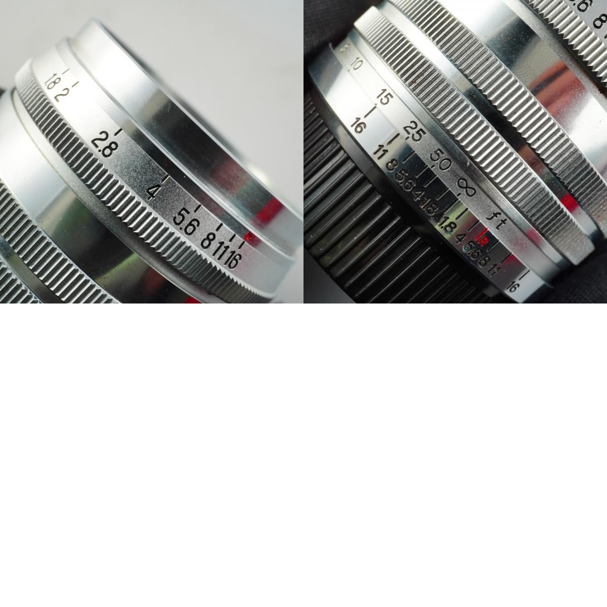 Canon キヤノン 50mm F/1.8 For L39 単焦点レンズ