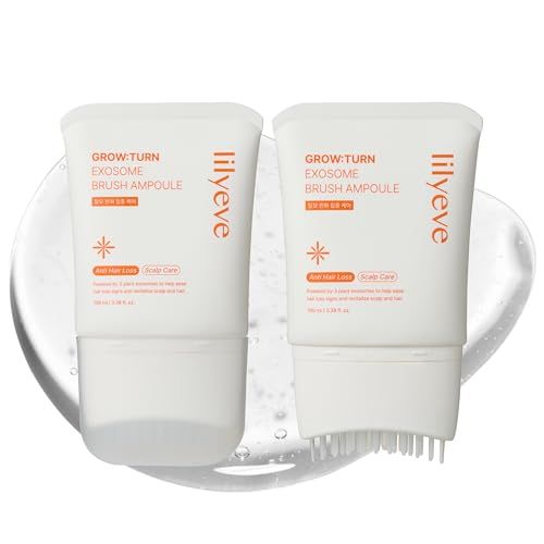 【2個】【公式/国内配送】lilyeve リリーイブ グローターンヘアアンプル100ml / ふんわりアンプル/ヘアエッセンス/ヘアケア／頭皮ケア (2個)Y