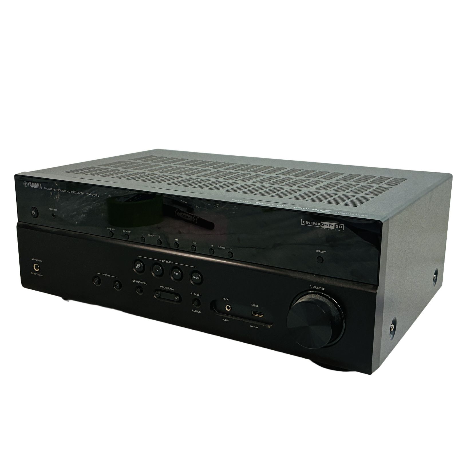 YAMAHA RX-V583 AVレシーバー ヤマハ 7.1ch Dolby Atmos DTS:X ハイレゾ対応 リモコン・説明書付 中古 C11148119 28,324円