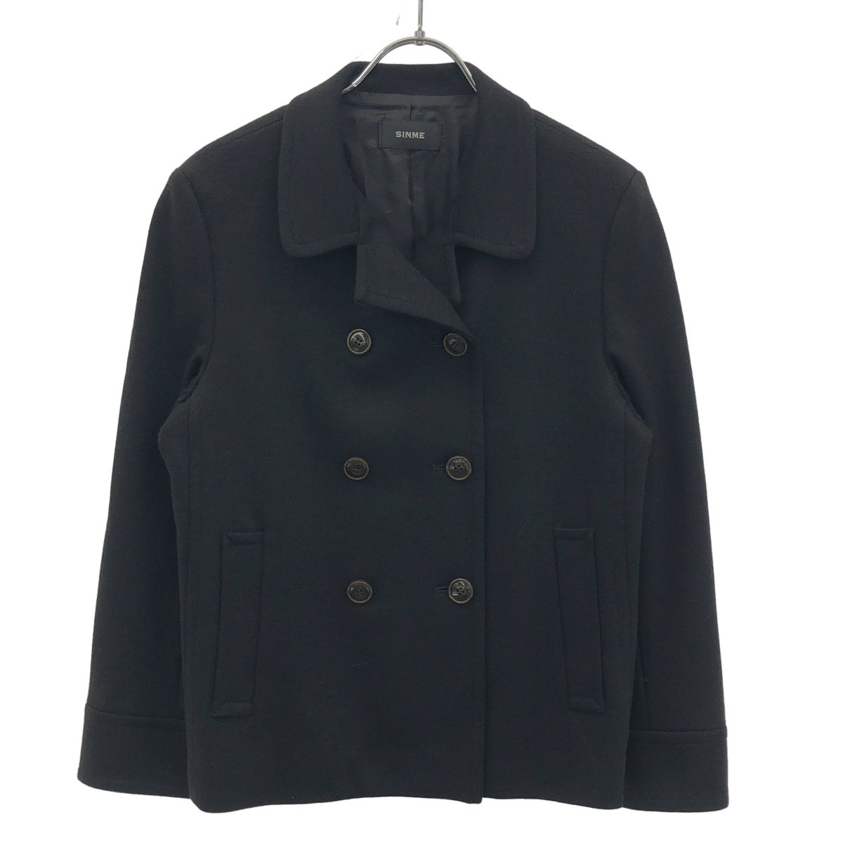 SINME シンメ 22AW ジャージーミニジャケット 22AW-01 ブラック M
