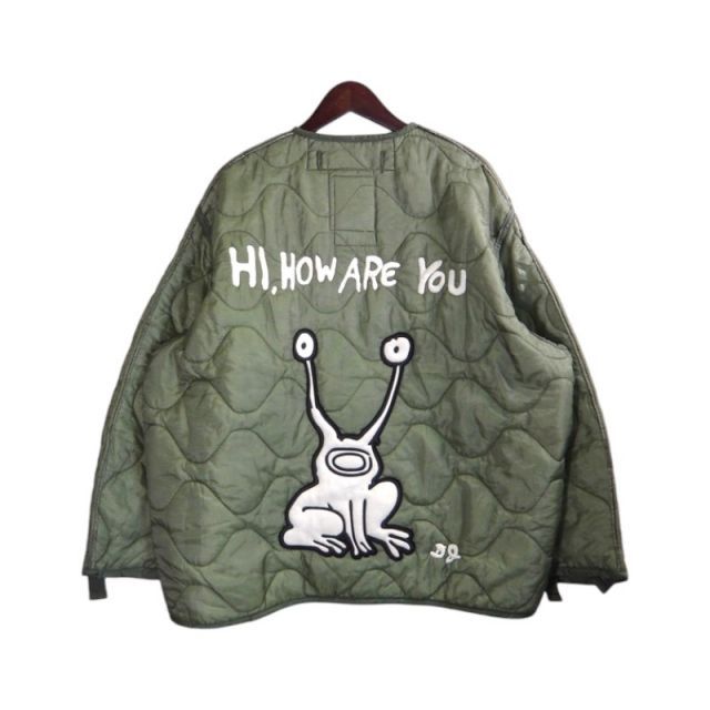 OAMC DANIEL JOHNSTON QUILTING JACKET DARK GREEN サイズXL OAYR424789 オーエーエムシー ダニエルジョンストン キルティングジャケット 大名店