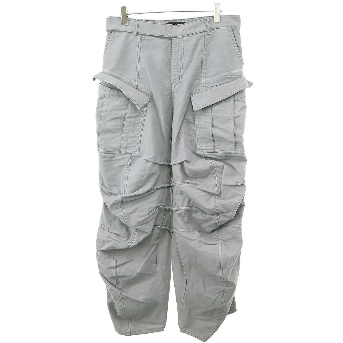 Y/PROJECT ワイプロジェクト カーゴパンツ  グレー XL Y/PROJECT ワイプロジェクト カーゴパンツ グレー XL - メルカリ