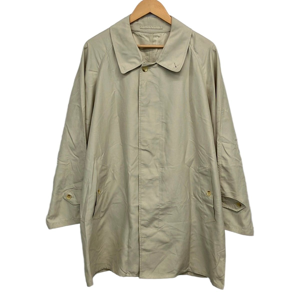 Burberry's(バーバリーズ) コート サイズ48 XL メンズ - ベージュ 長袖/薄手/Traveller/春/秋