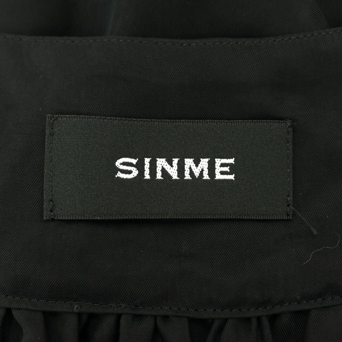 SINME シンメ レースキャミソール SS14-02 ブラック F SINME シンメ レースキャミソール SS14-02 ブラック F