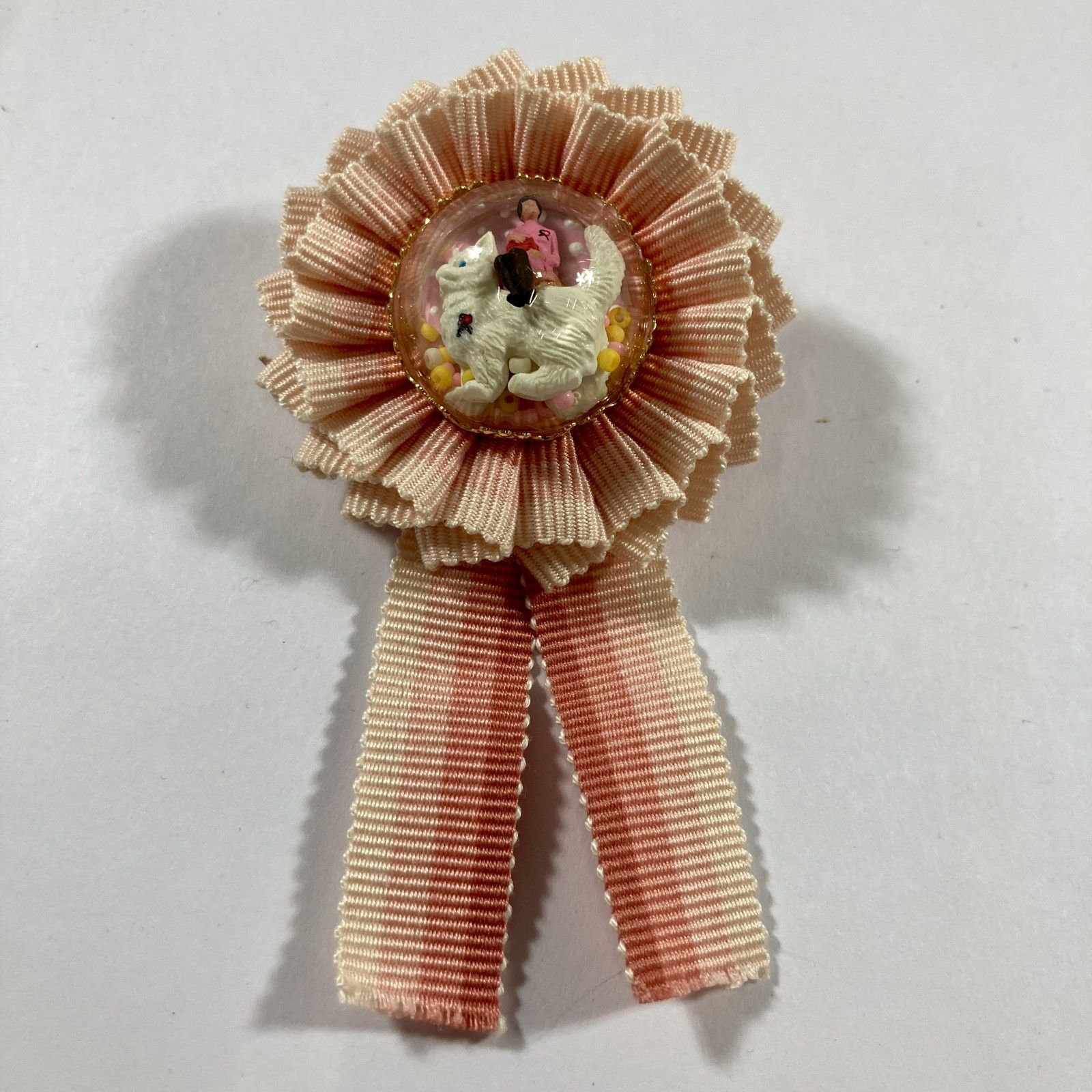 ☆ A fabulous day ロゼット ブローチ ガーリー ロリータ ハンドメイド 