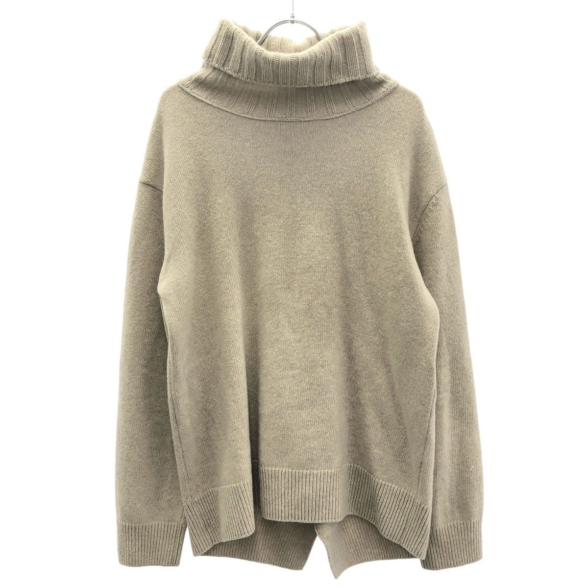 MUSE de deuxieme classe ミューズ ドゥ ドゥーズィエム クラス JADE タートルネックプルオーバーニットセーター 19-080-500-4261 ベージュ系 表記なし