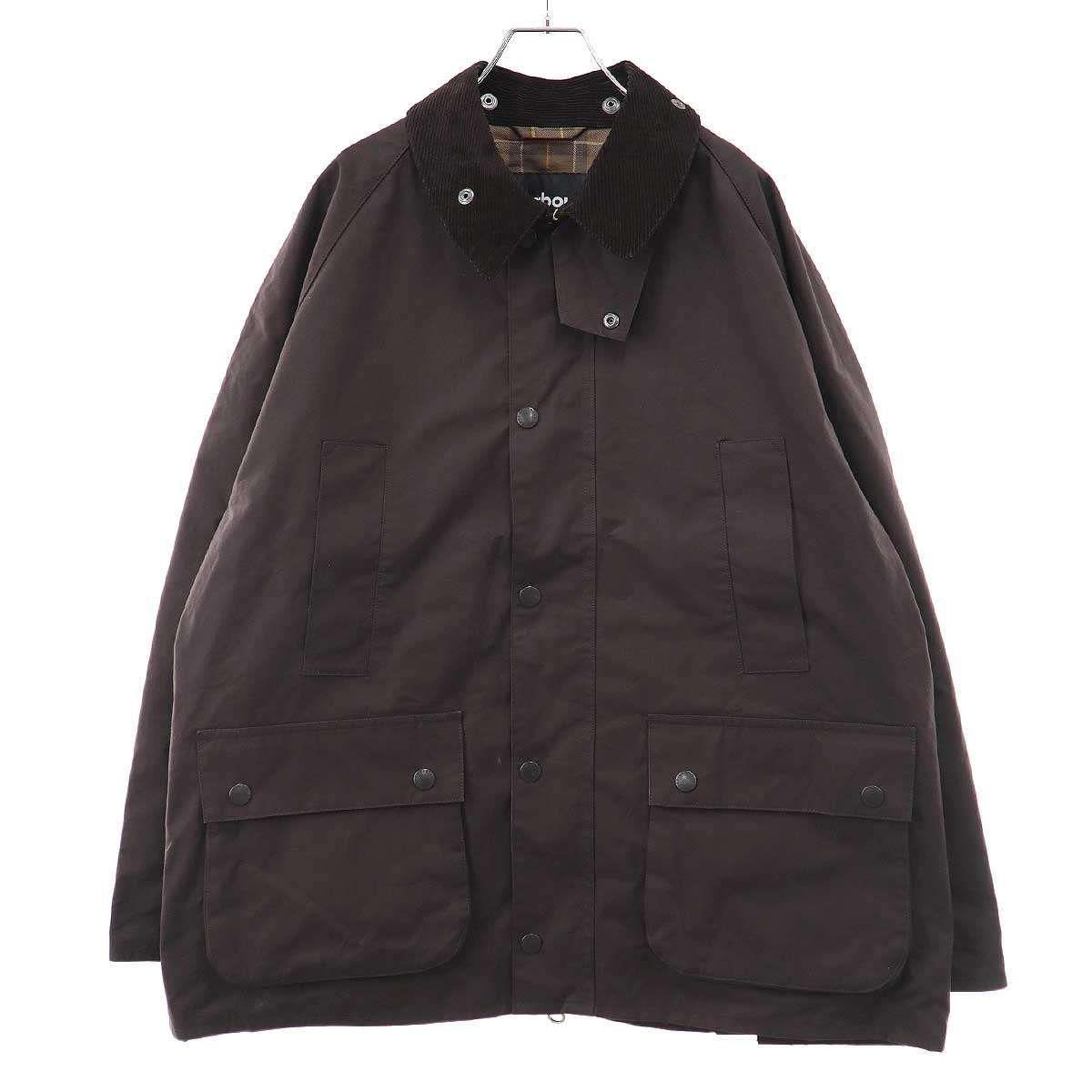 Barbour×markaware バブアー×マーカウェア 25AW EDIFICE別注 BEDALE ビデイルジャケット 252MCAS218 ブラウン 3