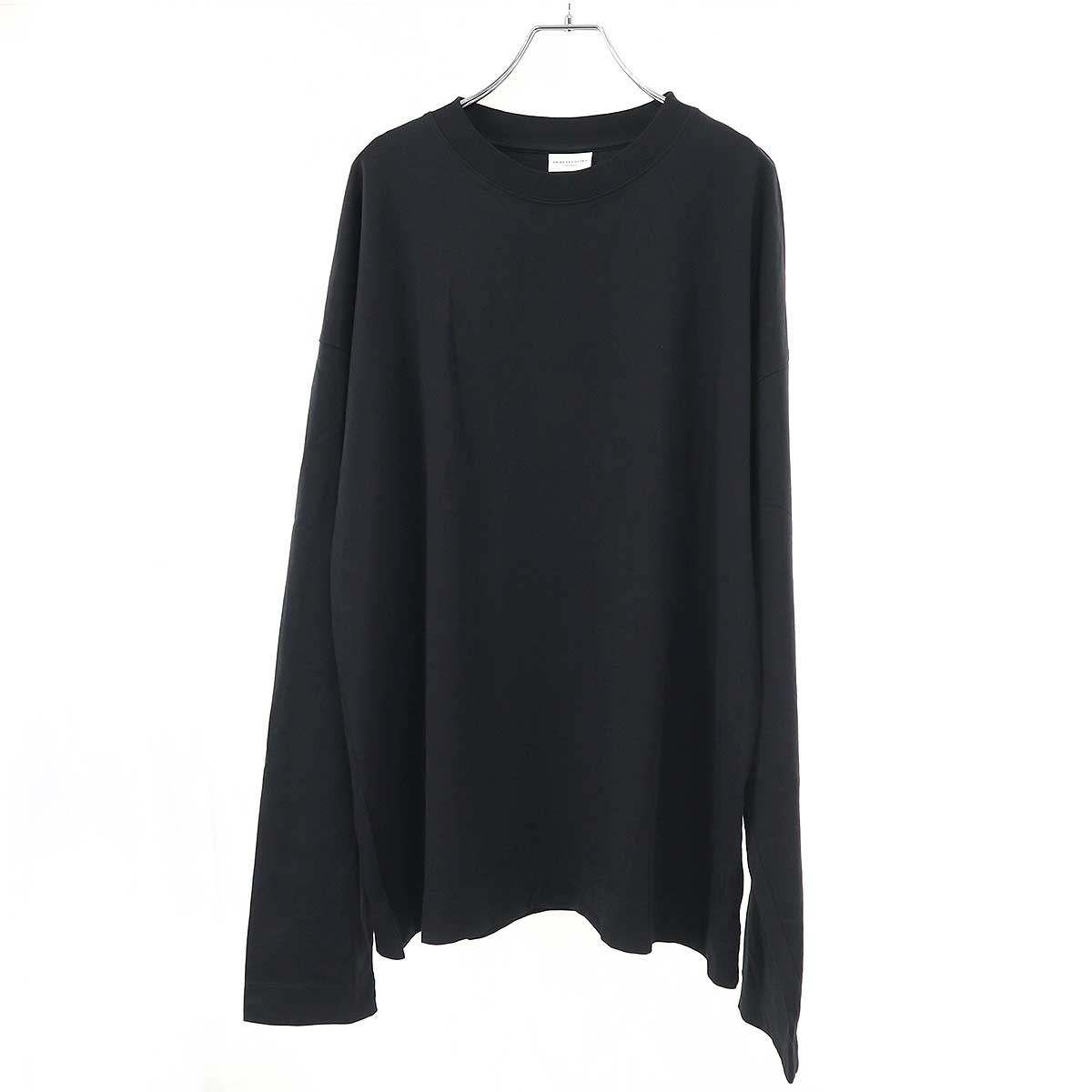 AMI PARIS 黒 長袖Tシャツ Ami Paris 黒 長袖Tシャツ Ami 長袖Tシャツ