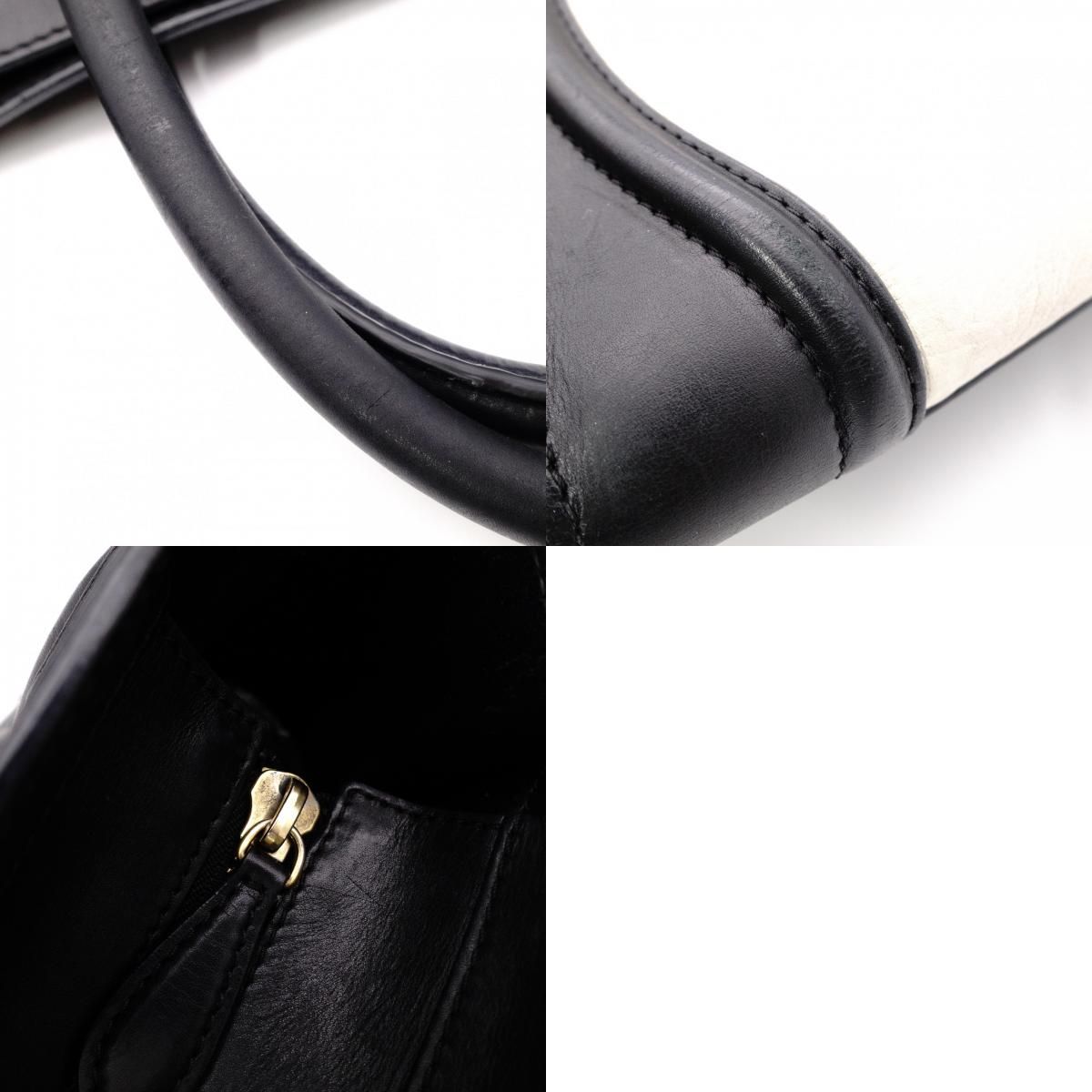 CELINE セリーヌ ラゲージ ミニ ショッパー ハンドバッグ レザー 