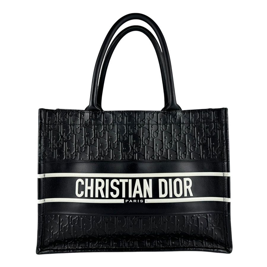 クリスチャンディオール Christian Dior ハンドバッグ ブックトート ミディアム