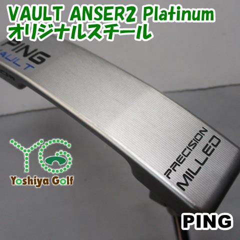 パター ピン VAULT ANSER2 Platinum/オリジナルスチール//0[149284]