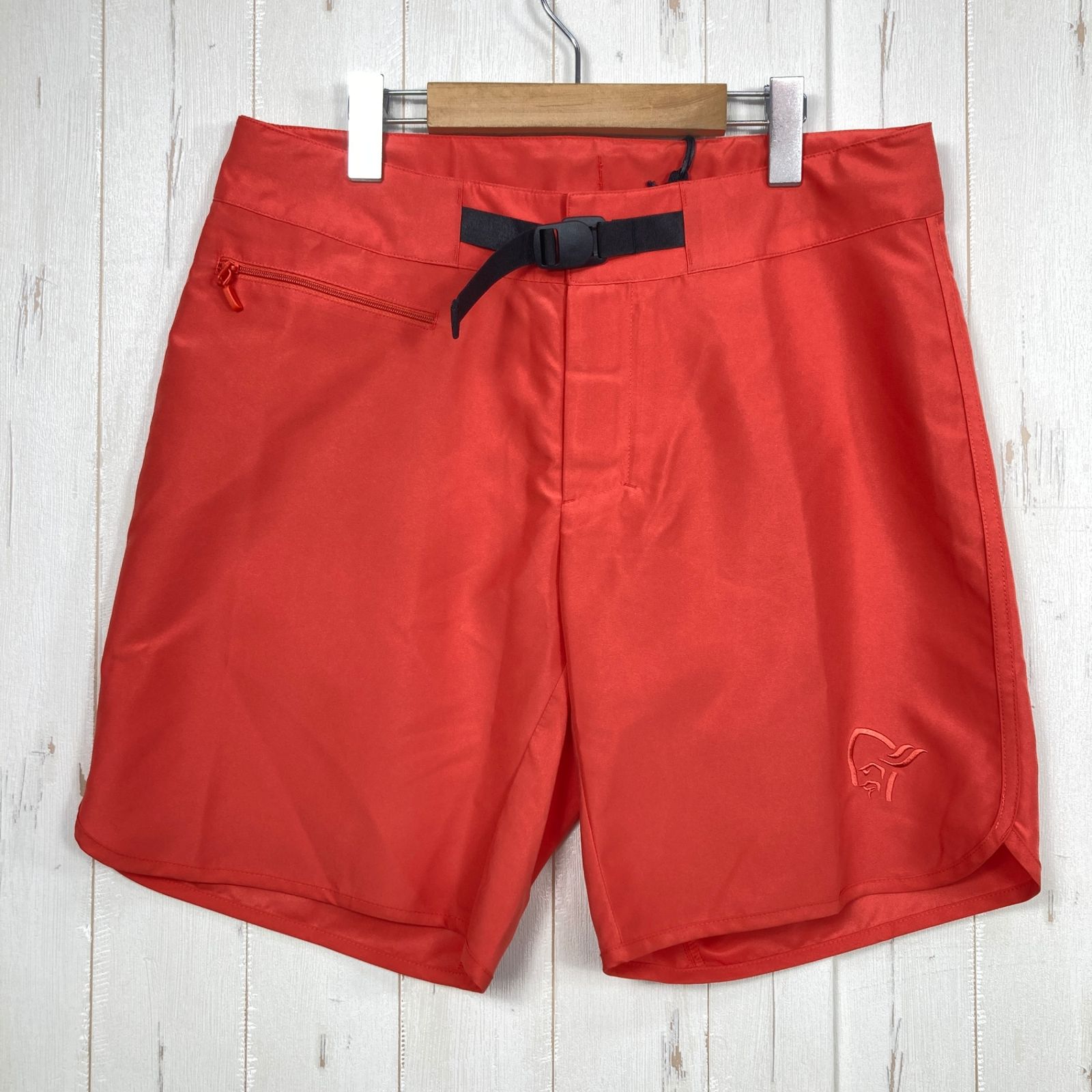 ✉️Men's M レッド系 Norrona ( ノローナ ) フェムンド サイレント グリッド ショーツ Femund Silent Grid Shorts 2718-25 1077 Paprika red z00058270 1077