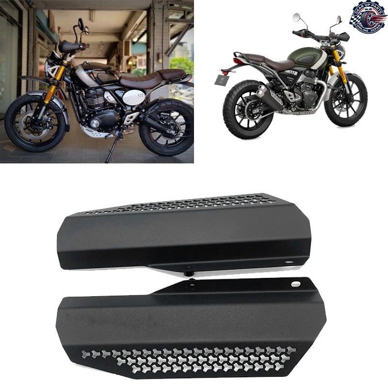 オートバイ用フロントフォークショックアブソーバー装飾カバーガード スクランブラー400X 2024 2025