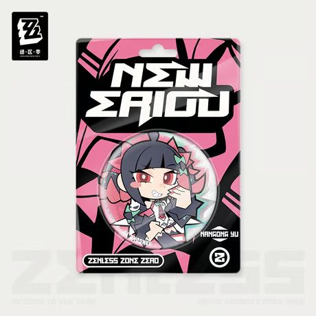 ゼンレスゾーンゼロ・公式 ゼンレス・ゼンゼロ・ZZZ 麗都 缶バッジ