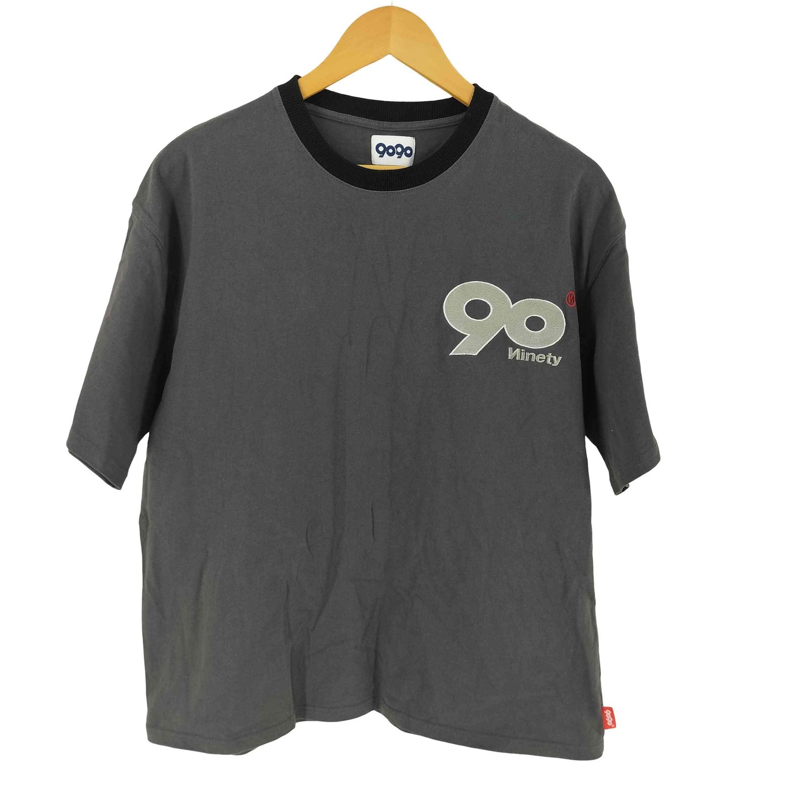 ナインティナインティ 9090 90 Logo Ringer Tee メンズ XL