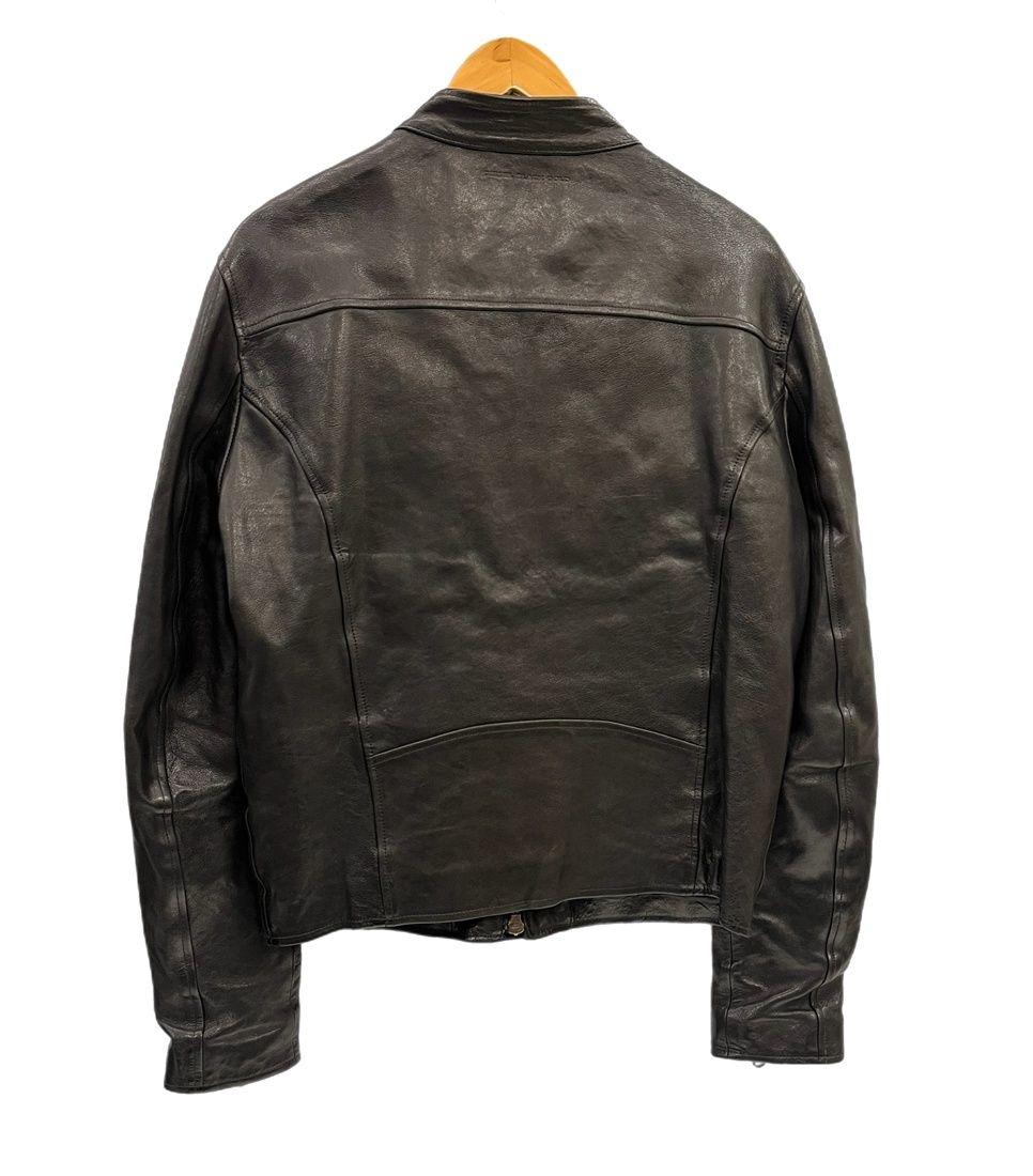 ディーゼル DIESEL BLACK GOLD ラムレザー シングル ライダース