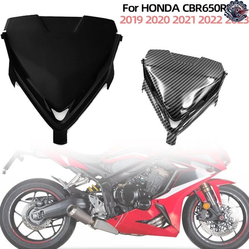 CBR650R オートバイ フロント アッパー ノーズ ヘッドライト フェアリング カウル カバー ホンダ 2019 - 23